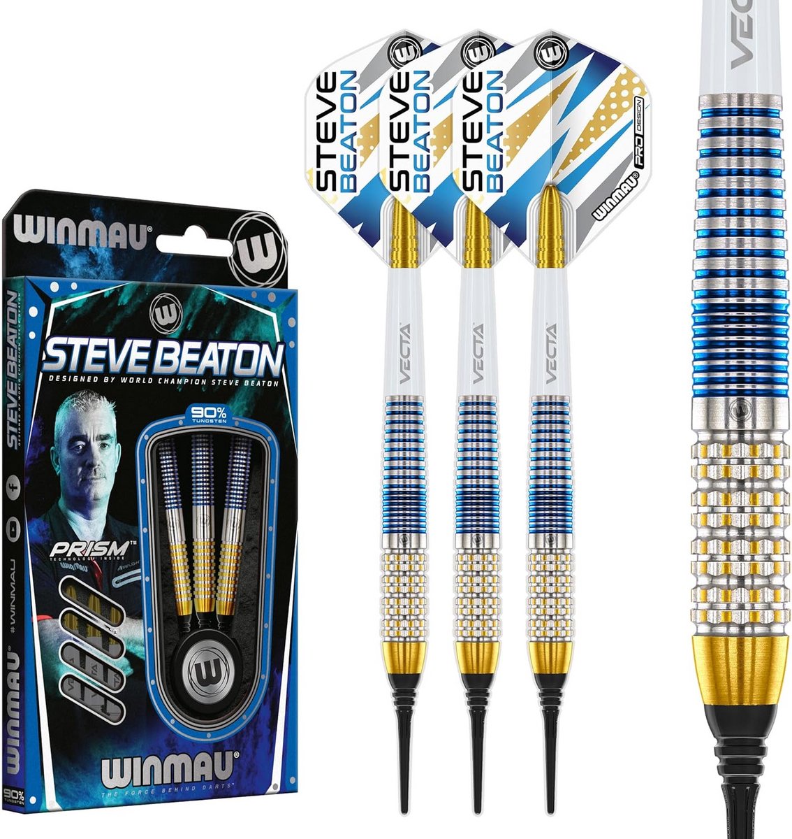 Professionele Tungsten Darts Set 90% - Hoge Precisie en Controle Optimaal Grijpgewicht