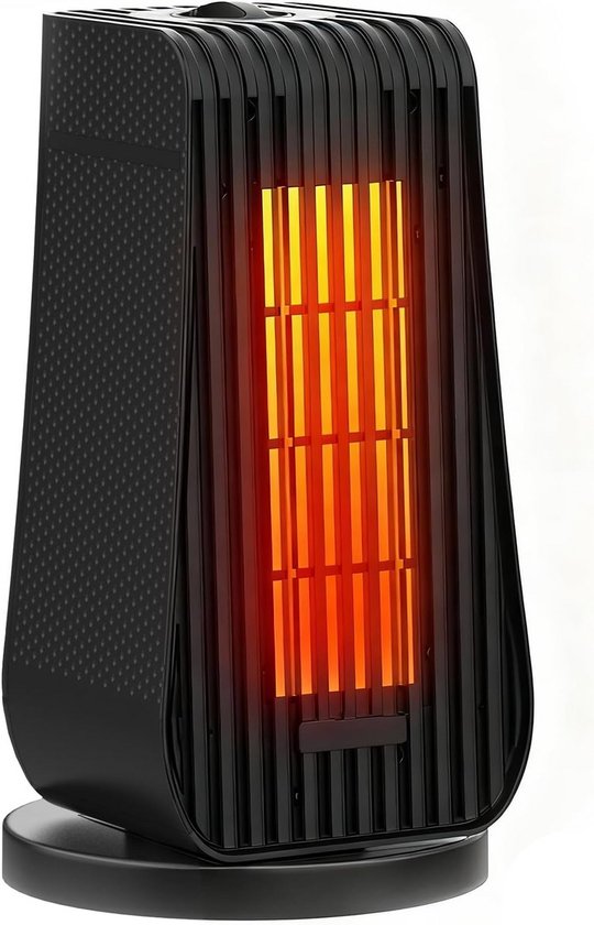 Pro Breeze Keramische Ventilatorkachel 1800W - Oscillatie, 2 Warmtestanden & Ventilator - Zwart