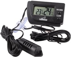 Digitale Thermometer en Hygrometer voor Terrarium Reptielen: Nauwkeurige Temperatuur & Vochtigheidsmeting