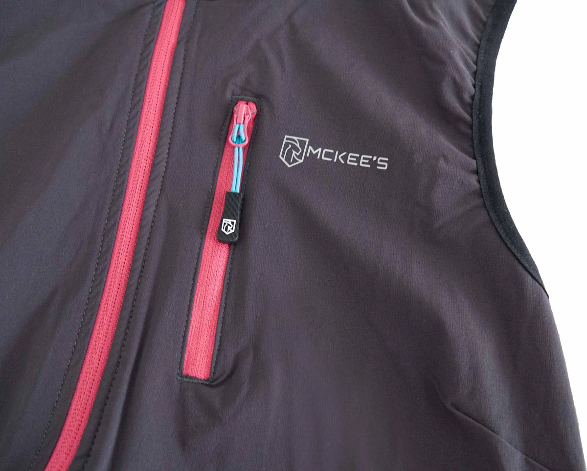Damesvest Mckees Arabika loodgrijs - S