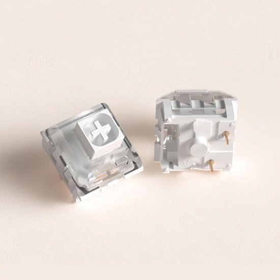 Mechanische Toetsenbord Schakelaars Wit voor Gaming Toetsenborden, 3-Pins Plaatmontage, 36 Stuks van Merkloos — afbeelding 4