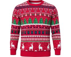 Grappige Kersttrui Heren Ugly Christmas Sweater voor Kerst en Feestjes