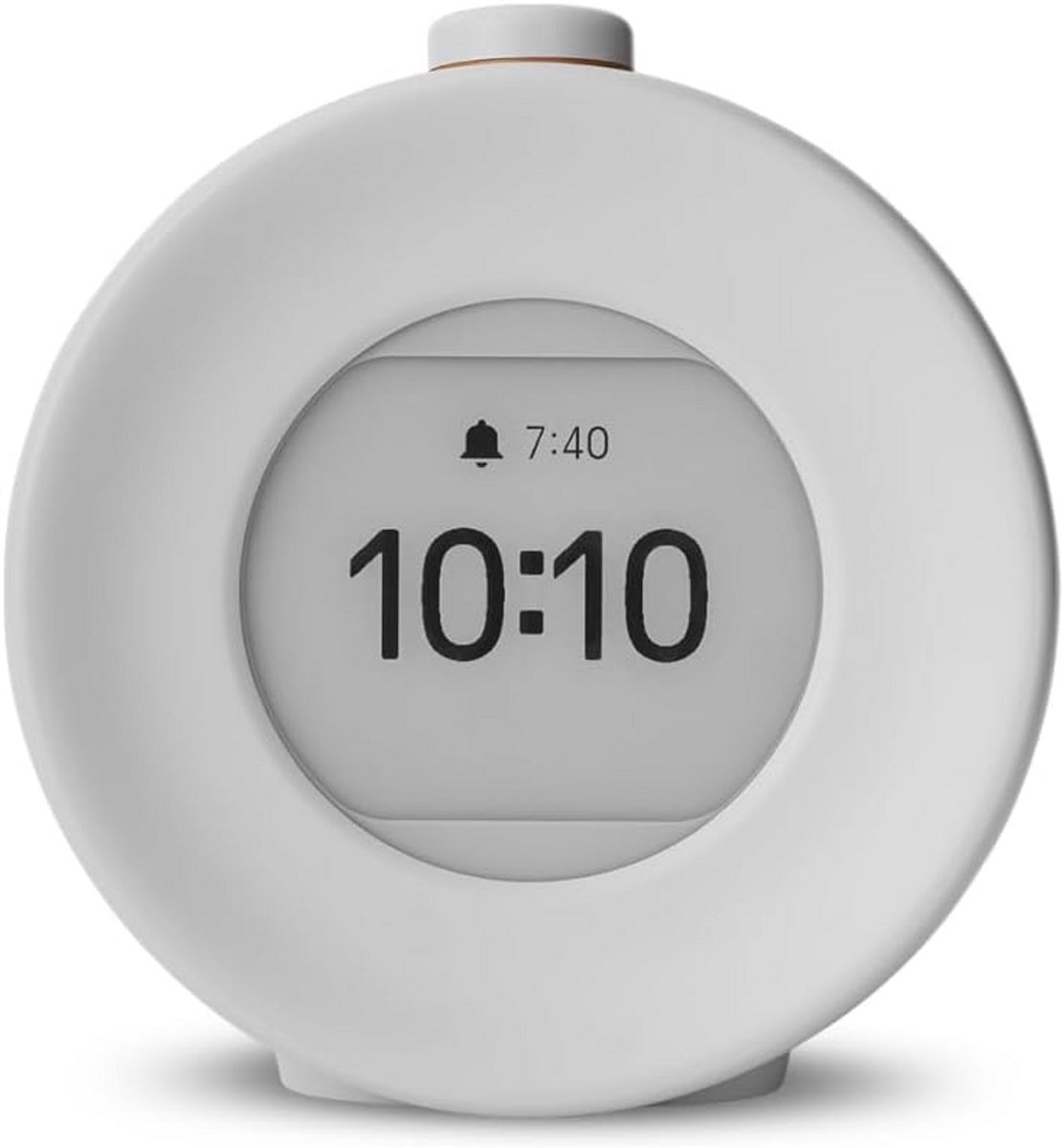 Digitale Wekker met Lichtvrij Display en 17 Melodieën - Minimalistisch Zwart Design