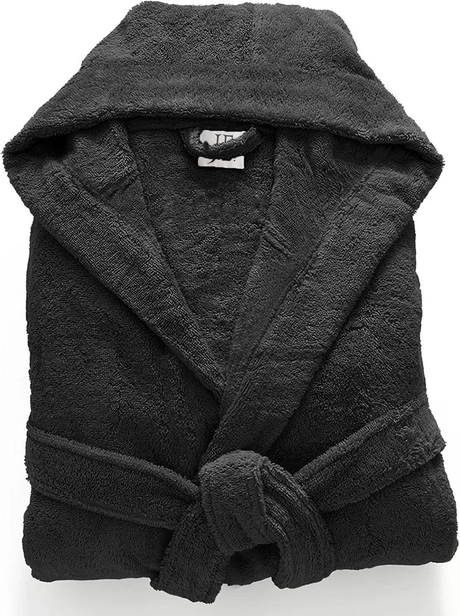 Luxe Katoenen Badjas Heren en Dames - 500 GSM Badstof Opglating en Zacht