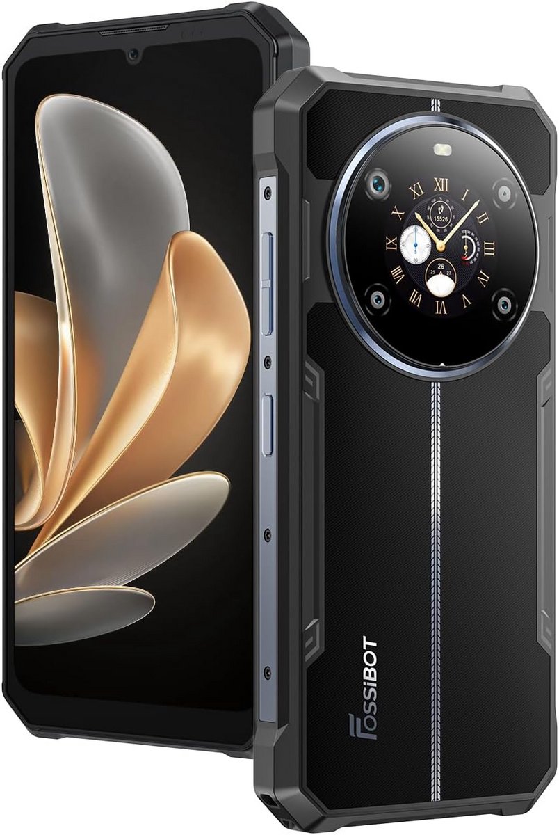 Robuuste 5G Smartphone met 24GB RAM, 256GB Opslag en Krachtige 10600 mAh Batterij - Waterdicht