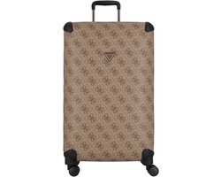 GUESS Trolley 28 In 8-Wheeler Exp. Latte Logo / Brown Lichtbruin 77cm