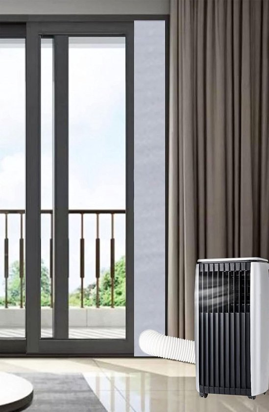 Universele deur afdichtingskit voor mobiele airconditioner – isolatie voor schuif- en balkondeuren tot 249 cm