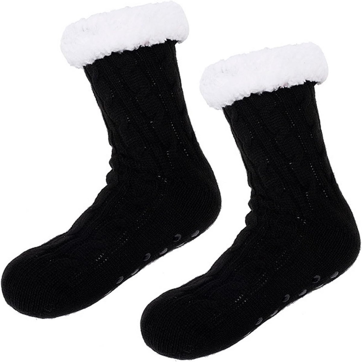 Extra Warme Herensokken met Antislipzool Fleece Gevoerd