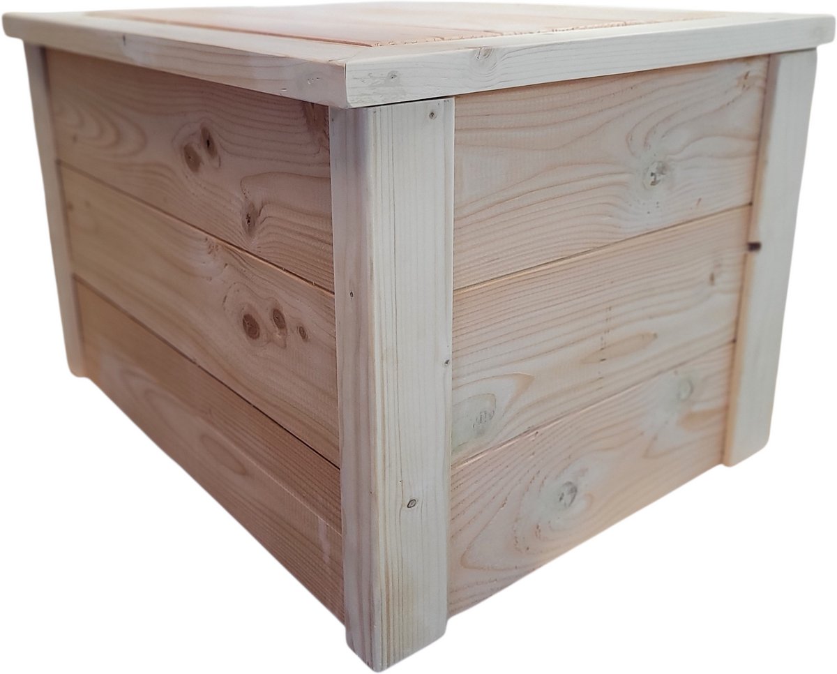 Stevige houten speelgoedkist – ideaal als opbergkist (60×40×40 cm)