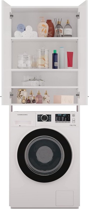 Salora - SKDT200W - Stapelkit voor wasmachine en droger - Tussenstuk - Universeel kopen? Wasmachine accessoires