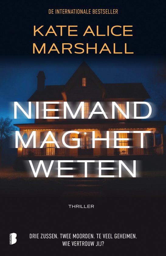 Niemand mag het weten - cover