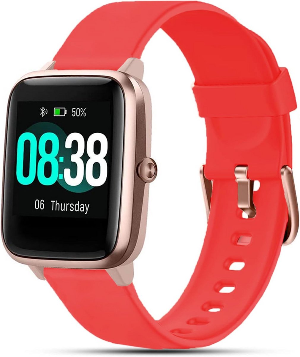 19mm Zachte Siliconen Horlogeband voor Diverse Smartwatches, Snelwisselsysteem