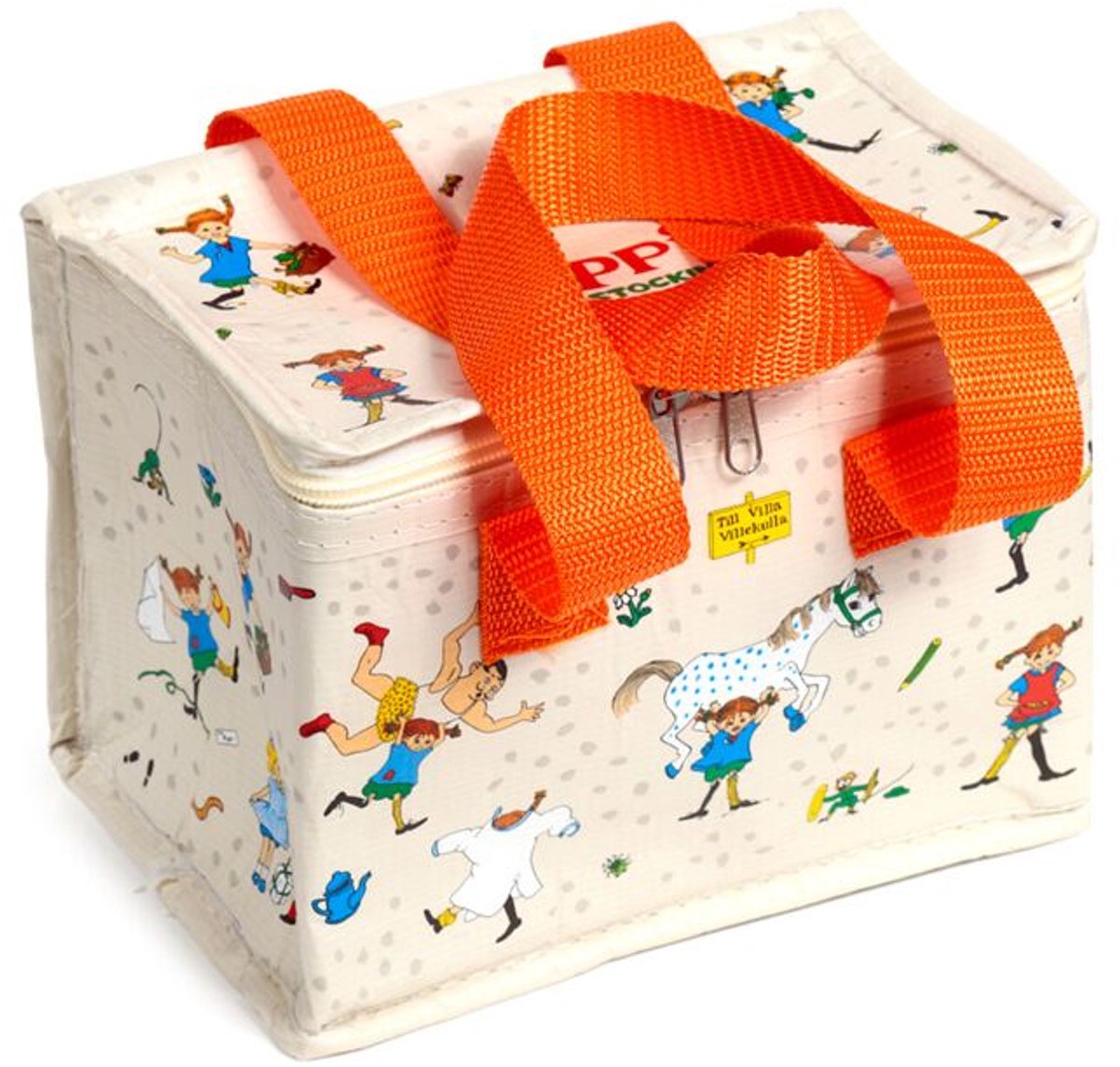 Koeltas Lunchtas - Pippi Langkous - RPET Duurzaam - 21x13x15,5cm