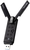 WiFi Adapter USB-USB WiFi Adapter-WiFi 6E adapter USB 3.0-5400 Mbps-WiFi Dongle-WiFi Antenne-WiFi ontvanger
