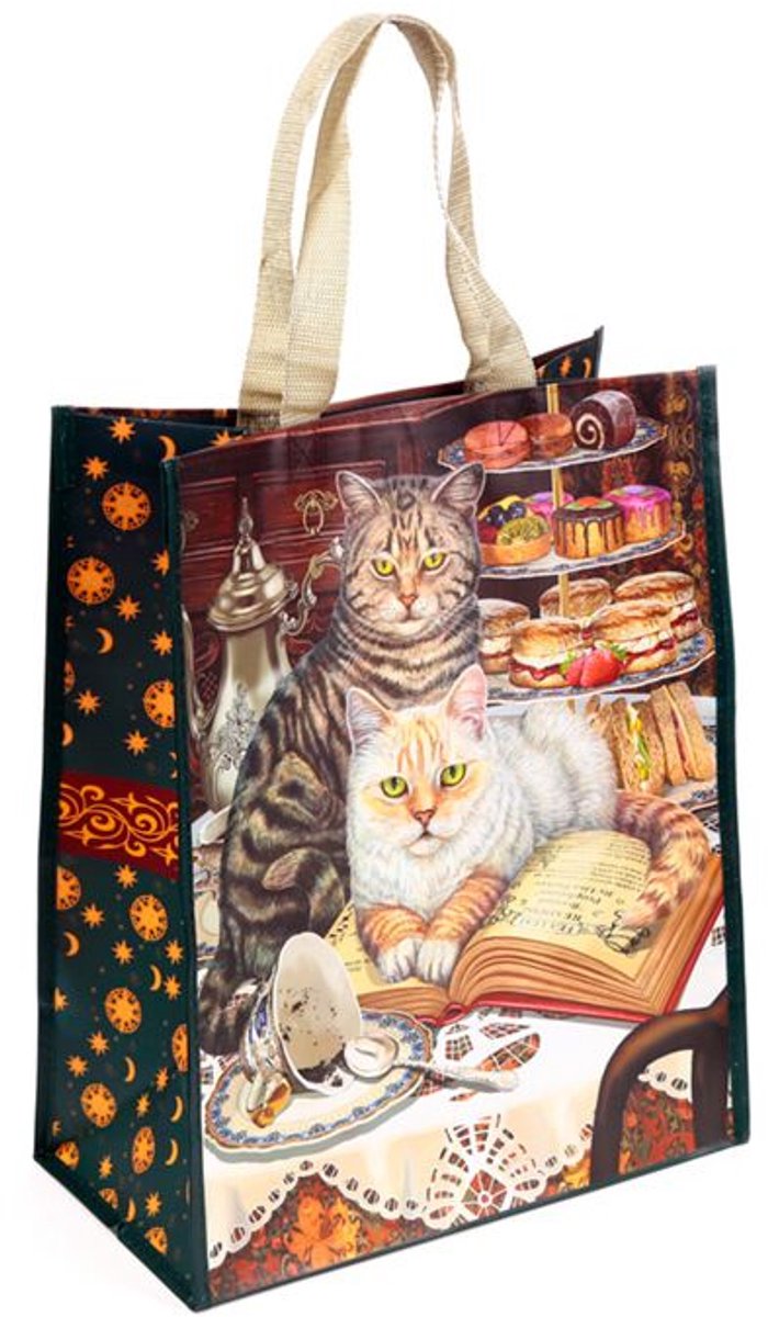 Tas Shopper - Lisa Parker Brewed Prophecies Cat - Duurzaam - 40x33x17cm