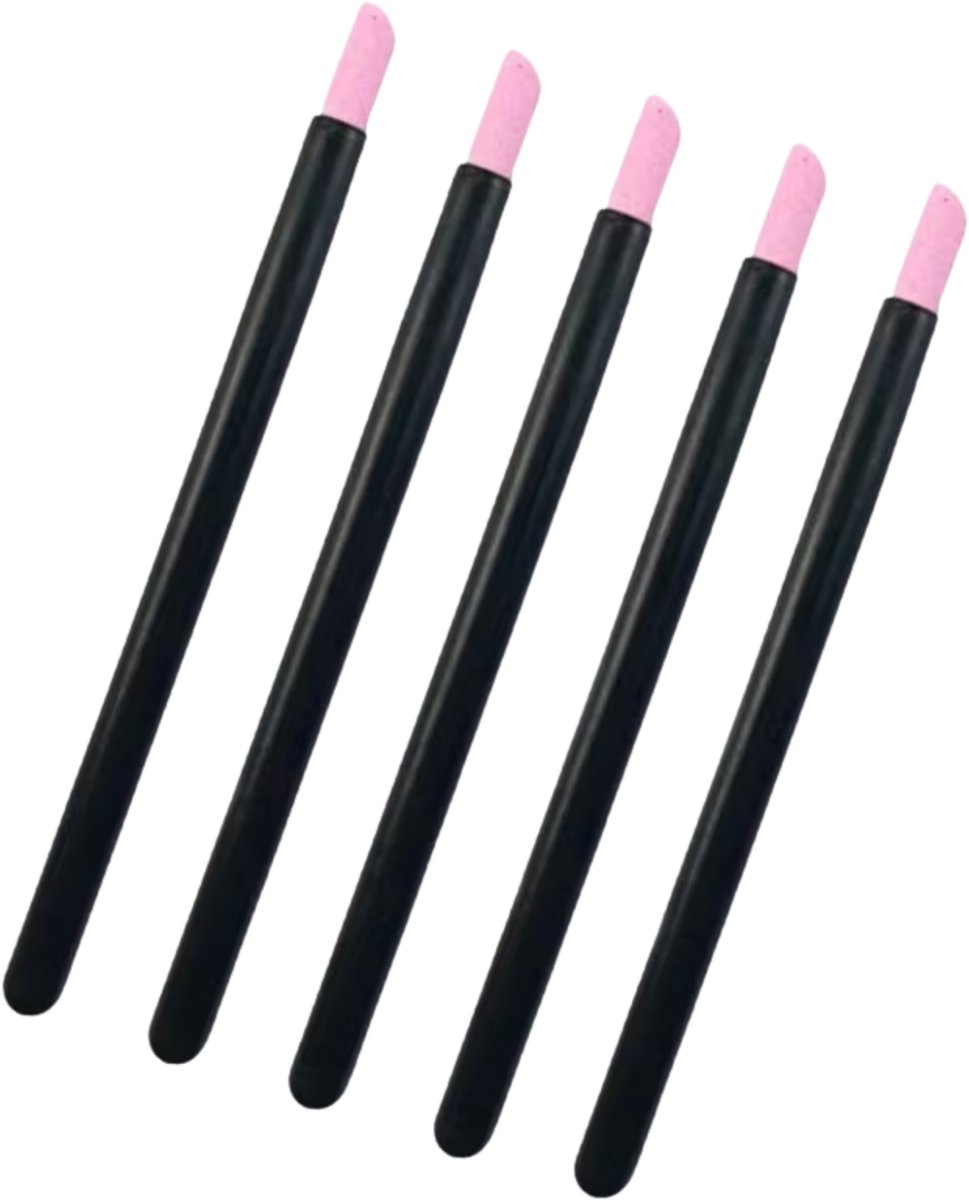 FA-VE Nagelriem Vijl – 5 stuks - Cuticle Remover Pen - Nagelriemreiniger & Polijstvijl - Voor Manicure, Gelnagels & Nail Art - Zwart
