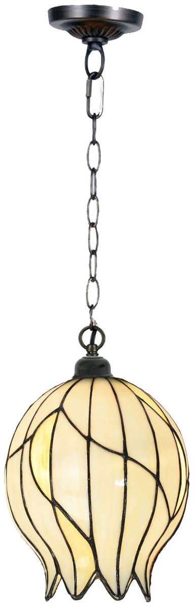 Tiffany Hanglamp Nature Open aan Ketting - Art Deco Trade