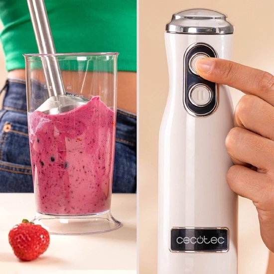 Handblender Cecotec 1200MAX Cream&Crush Beige — afbeelding 4