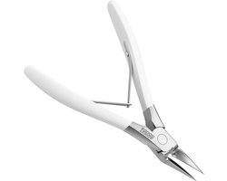 AdroitGoods Ultra-Precision 0.1 cm Nagelgroeve Knipper – Professionele RVS Ingroeiende-Nageltang met Extra Smalle Punt, Verlengde Snijkop, Veilige Anti-Slip Handgreep & Hygiënisch Ontwerp voor Tenen en Vingernagel - Wit