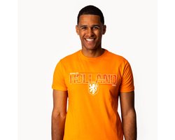 Nederlands Elftal T-shirt Heren - Maat XL - Officiële KNVB Kleding - Oranje T-Shirt - Holland