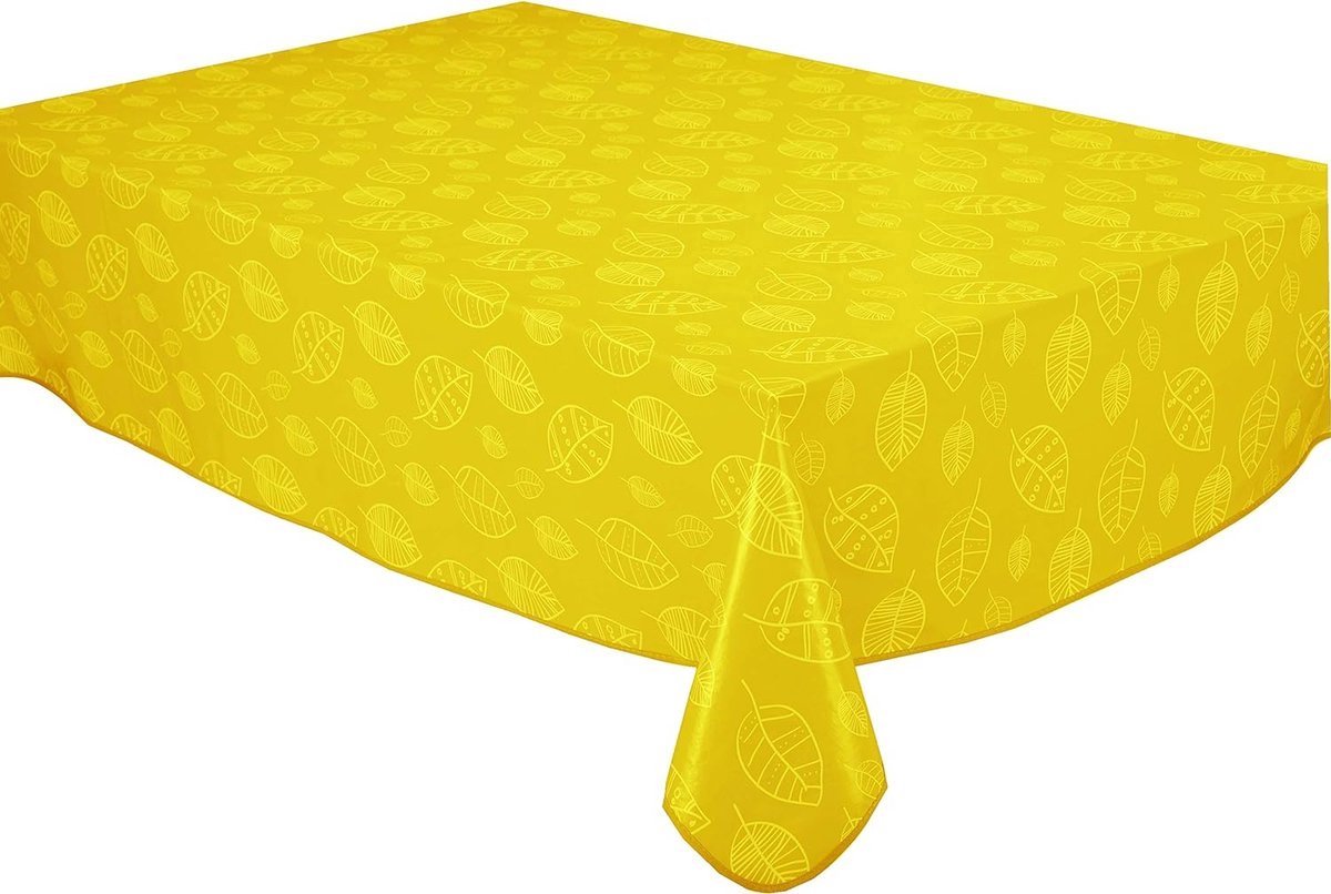 Stunq® Oliekleed, Tafelkleed, Wasbaar, Vierkant, Bladeren