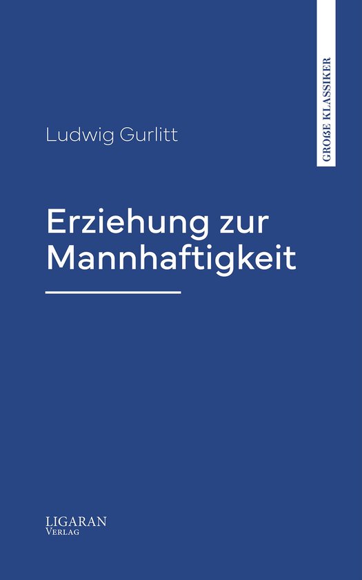 Erziehung zur Mannhaftigkeit - cover