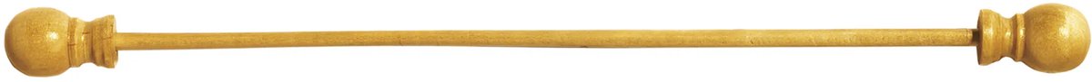 Wandtapijtstok naturel 27 cm p.stuk
