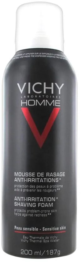 Vichy Homme Anti-irritatie Scheerschuim voor een Gevoelige Huid 200ml