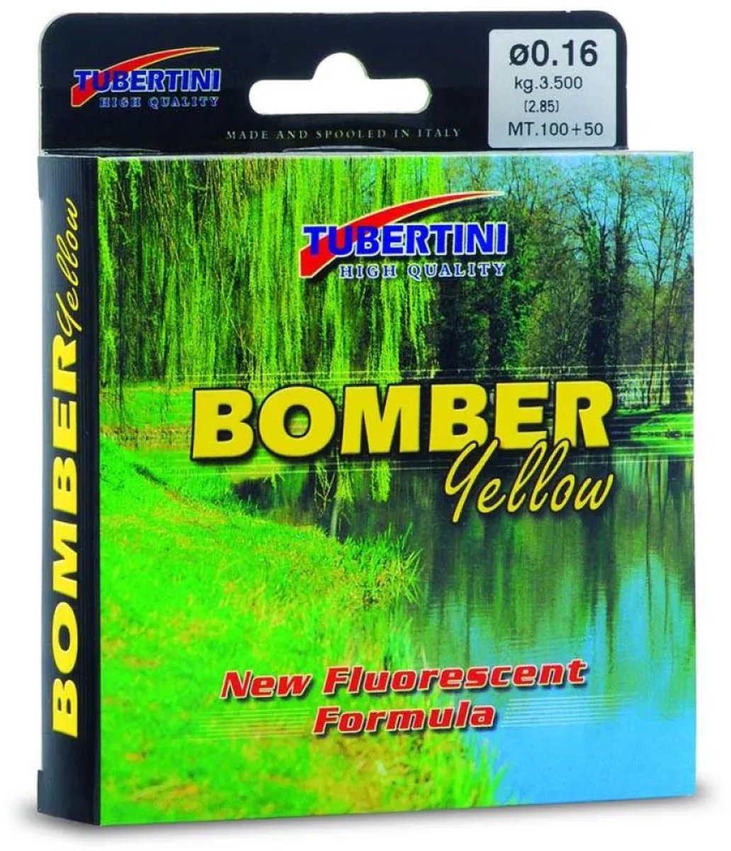 Tubertini Bomber Monofilament 150 M Geel 0.300 mm