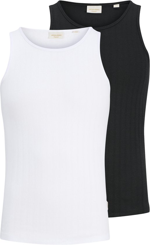 JACK&JONES ORIGINALS - JORCOTEDAZUR POINTAL TANK TOP 2PK MP Pantalon Homme