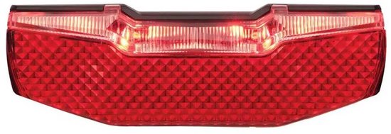 AXA Blueline Ebike â€“ Fiets Achterlicht - LED Fietsverlichting â€“ 6-12V - 50 mm - Rood — afbeelding 2