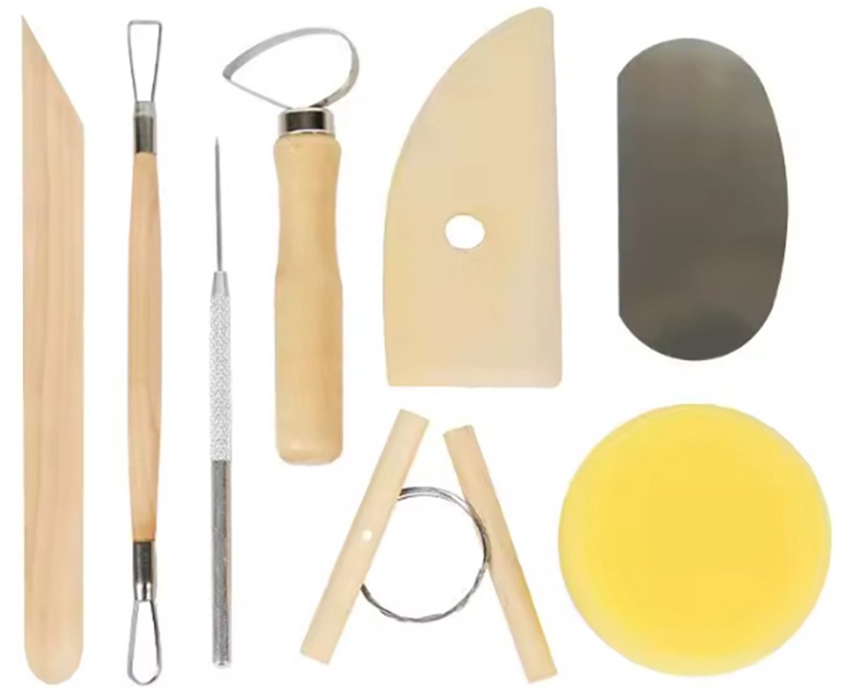 Actie4you® - Klei - Sculptuur Gereedschap - 8 delig – Boetseer gereedschap – Klei Tools