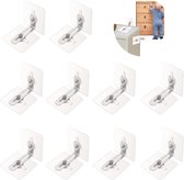 18 Stuks Plisségordijnen Zonder Boren Set Luifelsteun Zonder Boorverlenging Rolgordijn Kit Zonder Boren Accessoire Geschikt Voor Dubbele Zonwering En Plissegordijnen