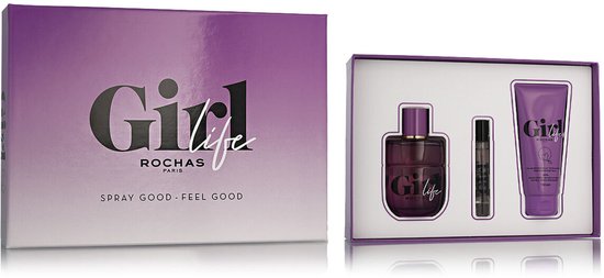 Damesparfum Rochas Girl Life EDP 3 Onderdelen