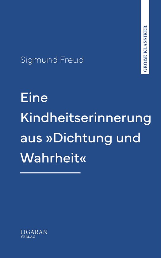Eine Kindheitserinnerung aus »Dichtung und Wahrheit« - cover