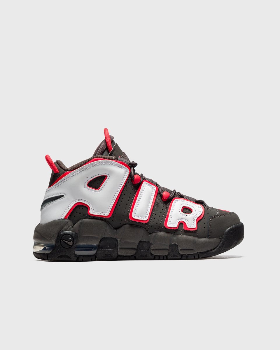 Nike Air More Uptempo Grijs/Wit/Rood