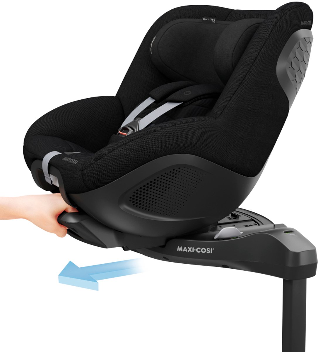 Maxi-Cosi Mica 360 Pro - Autostoeltje - Authentic Black - Vanaf de geboorte tot ca. 4 jaar – foto 6