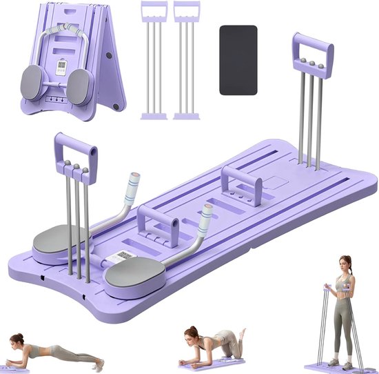 Planche De Pilates Pliable, Planche Abdominale Multifonctionnelle
