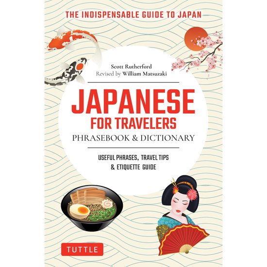 Japanese for Travelers Phrasebook & Dictionary - cover