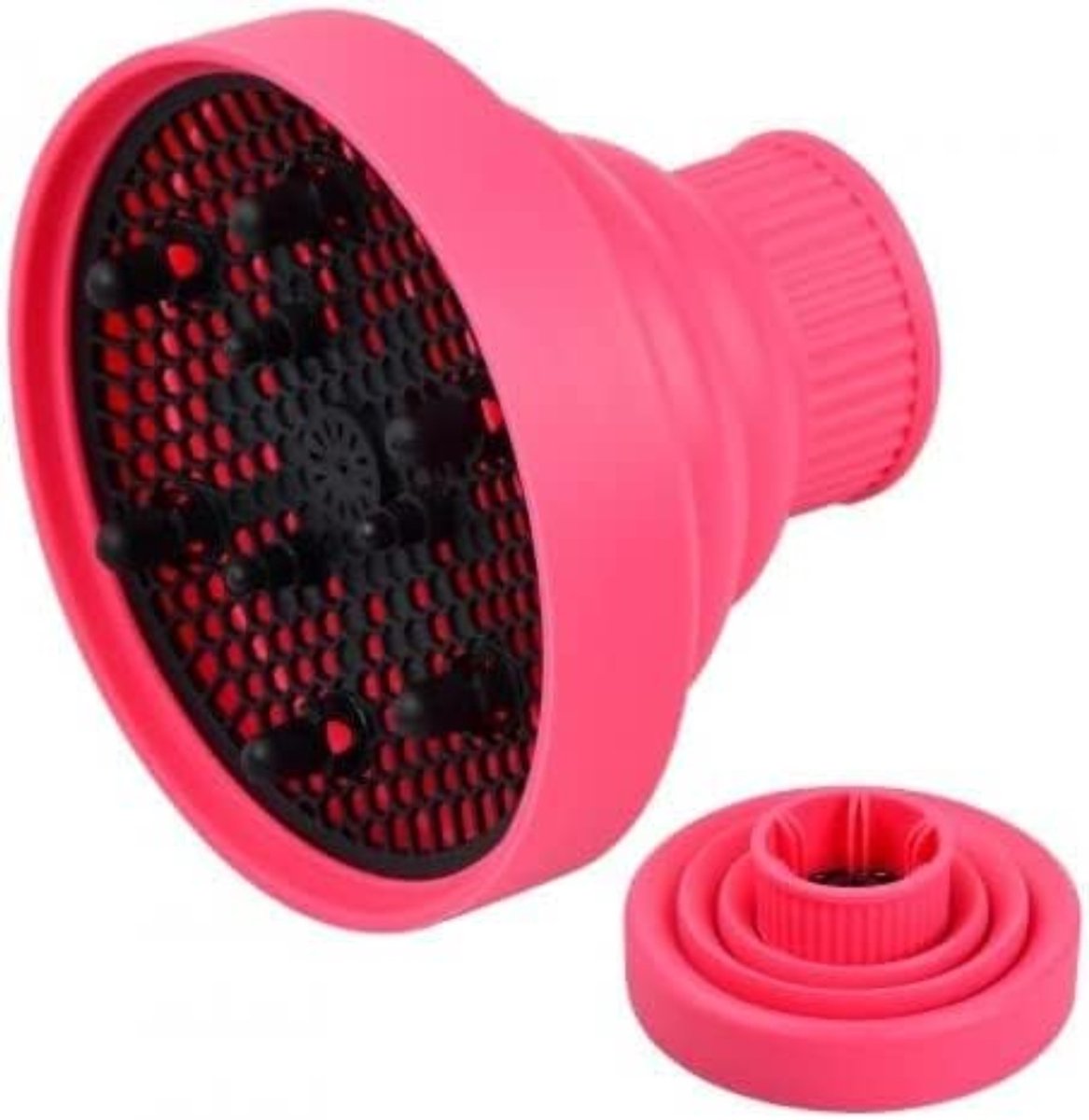 Diffuser Opzetstuk - Krulborstel voor Fohn Universeel - Multistyler - Roze