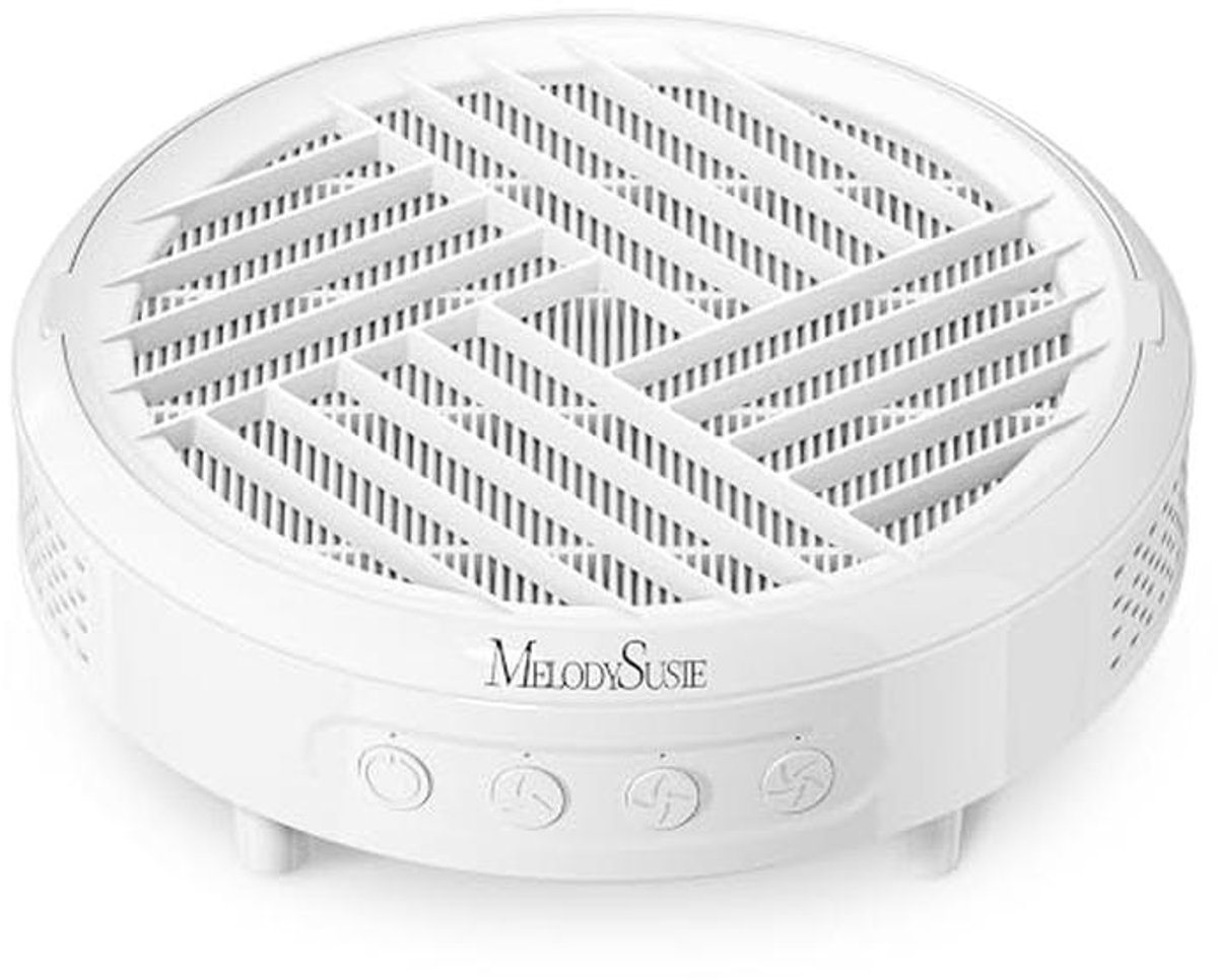 Compacte vacuümventilator stofafscheider voor manicure en pedicure