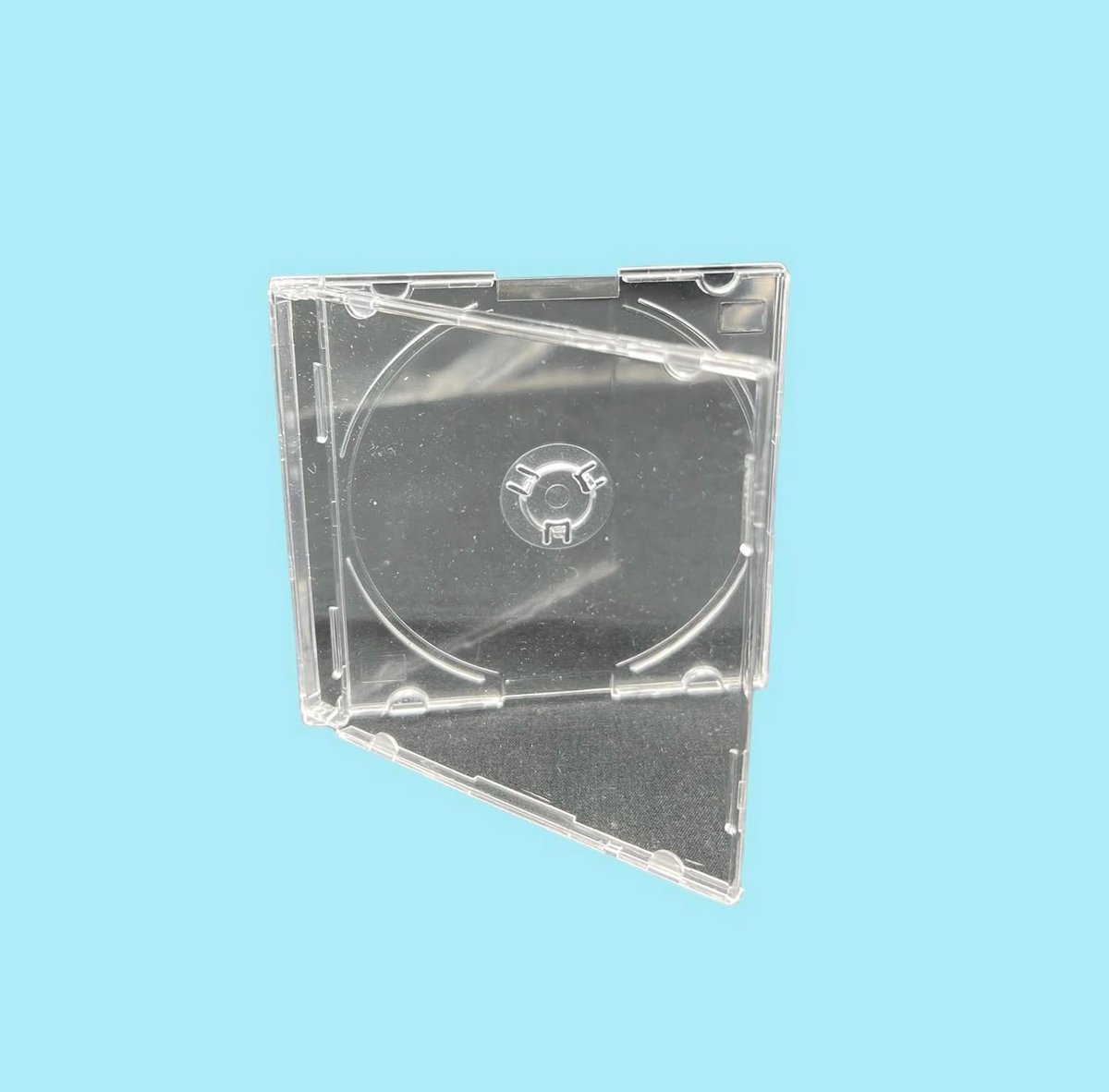 Set van 25 Transparante Etuis voor 8 cm CD's en DVD's