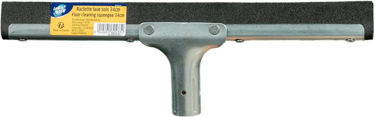 Vloerwisser 34 cm met Versterkte Metaal - Sterk Schuim - Set van 1 voor Optimaal Reinigen