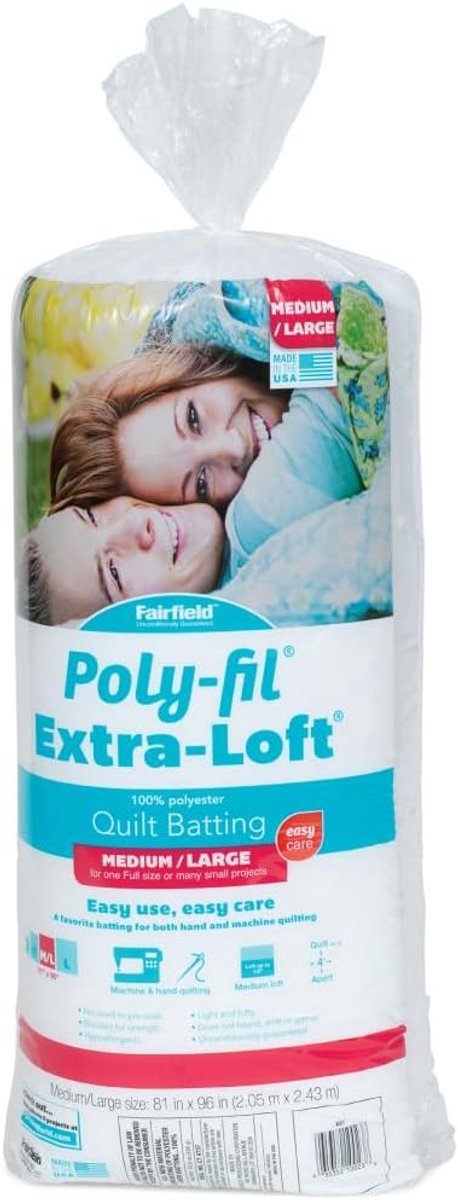 Extra Zacht Polyester Fiberfill voor Quilten en Dekbedden - 206 x 244 cm