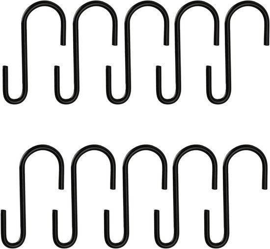 XYWHPGV Rvs S Haken 4.9 'S Vormige Haak Hangers voor Keuken Badkamer Slaapkamer Berging Kantoor Outdoor Meerdere Gebruikt 8 stuks'(44344 7ad34 2ce1a 48195 cbddb 113c1