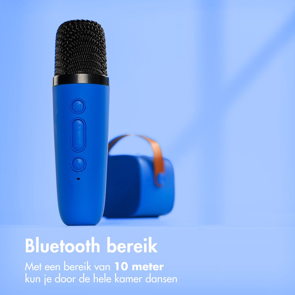 imoshion Karaoke Set - Met Bluetooth Speaker en Draadloze Microfoon - Karaokeset voor Volwassenen en Kinderen — afbeelding 6