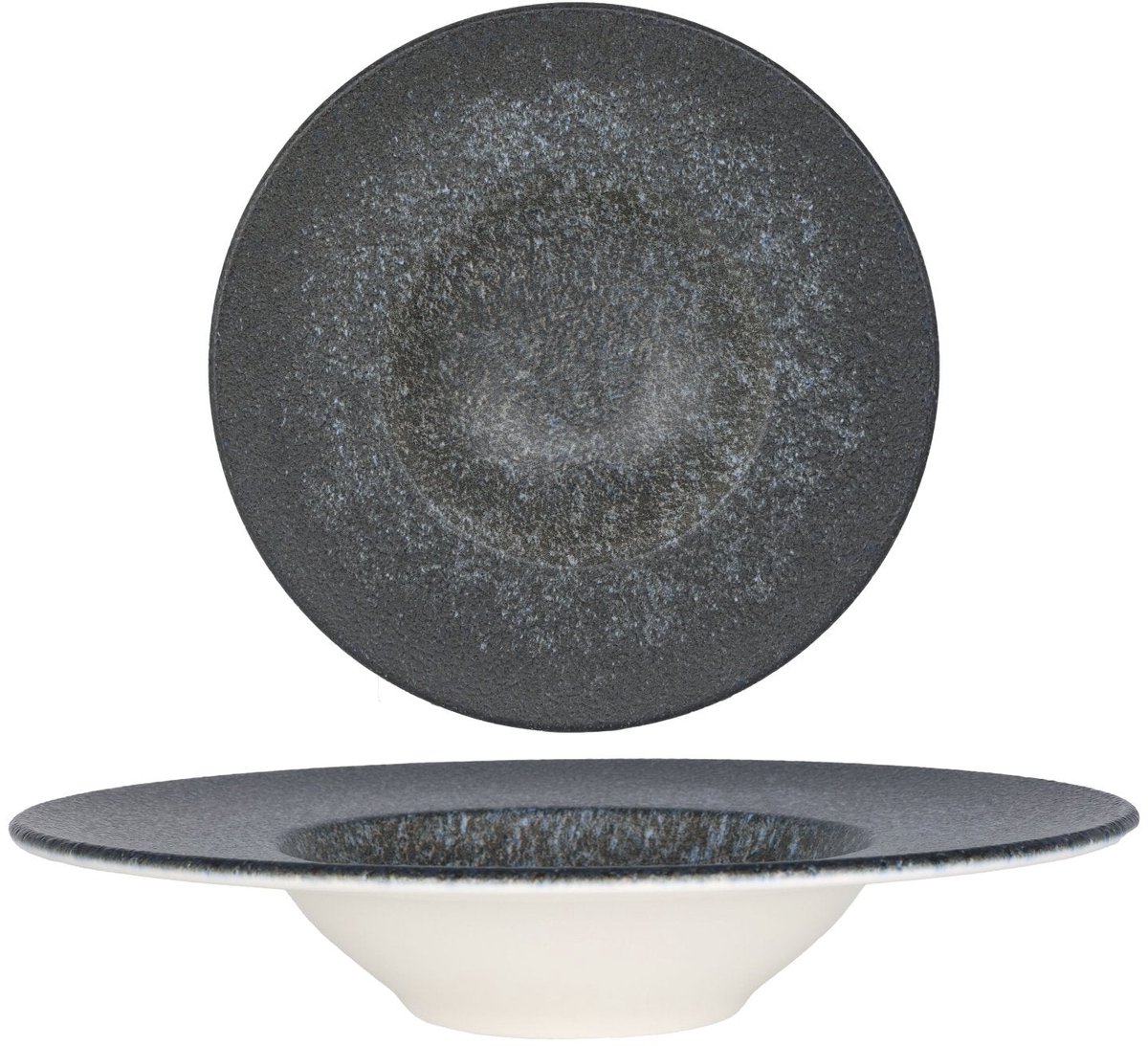Bonna Pastabord - Mega - Porselein - 28 cm (400cc) - set van 2
