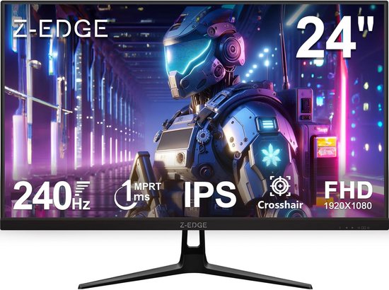 24 inch Gaming Monitor 240Hz IPS 1ms FHD met FreeSync en HDR10 | bol