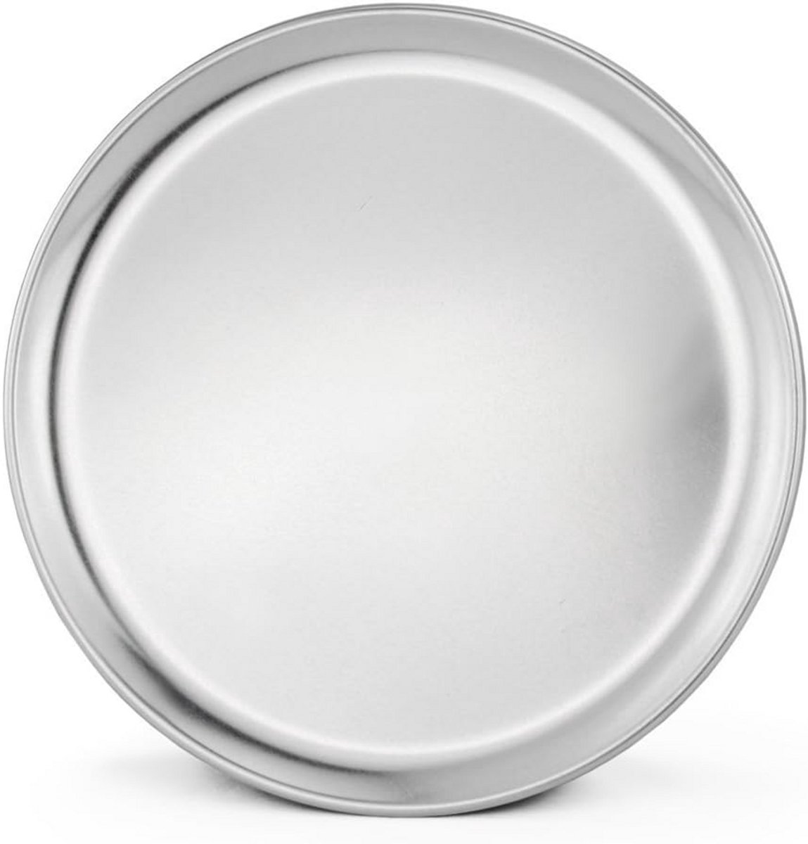 Brede Velg Aluminium Pizza Lade voor Oven en Serveren 12-Inch