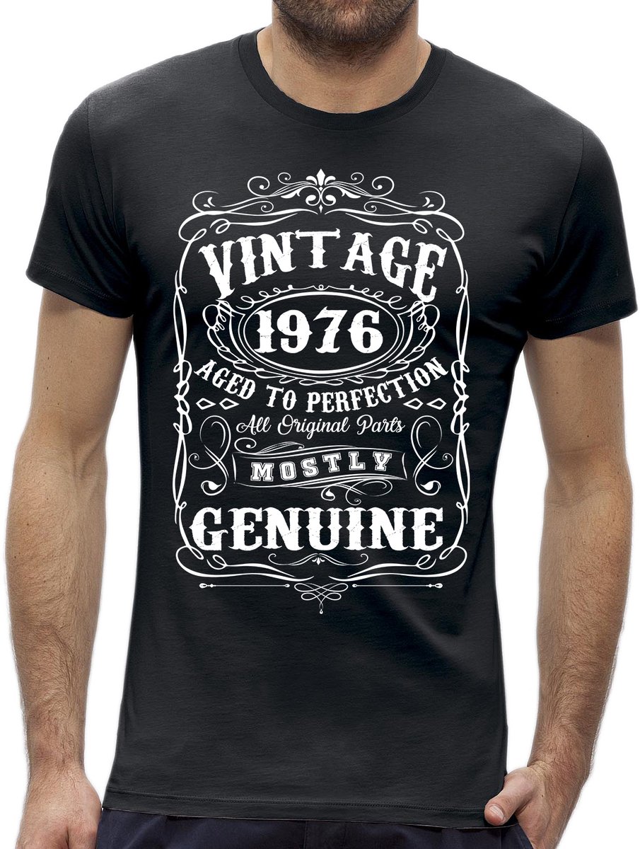 Abraham 50 jaar shirt heren – Perfection design – T-shirt cadeau man 1976
